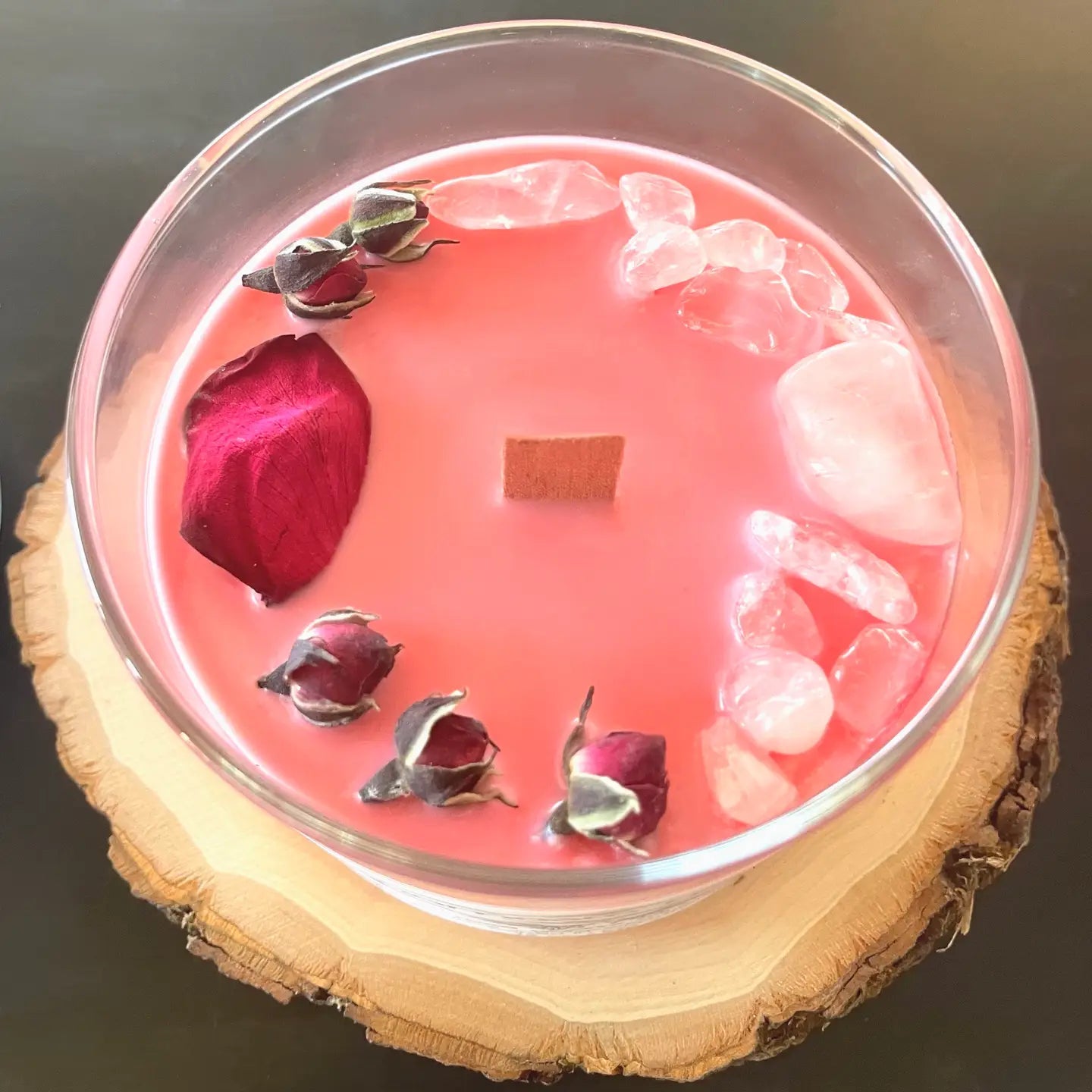 Crystal Intention Candles