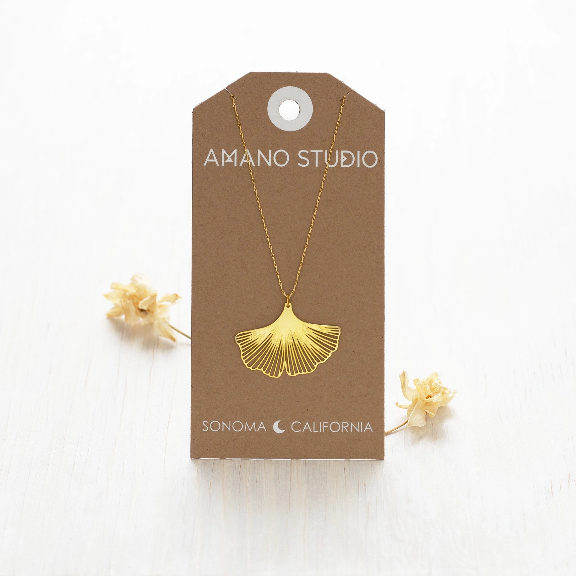Amano Gingko Necklace