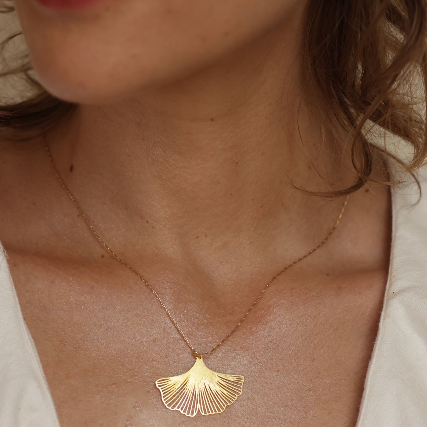Amano Gingko Necklace