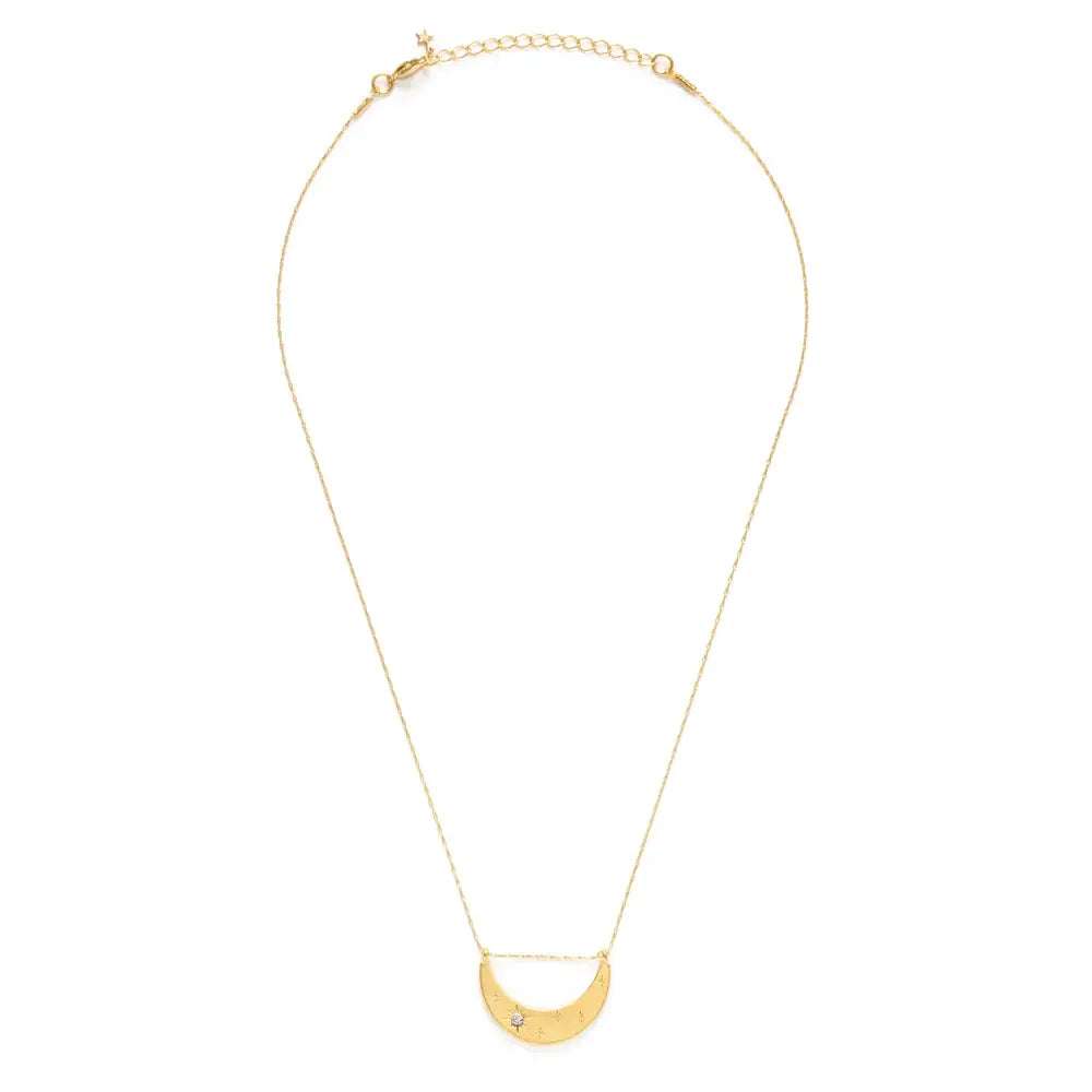 Amano Starlight Crescent Necklace