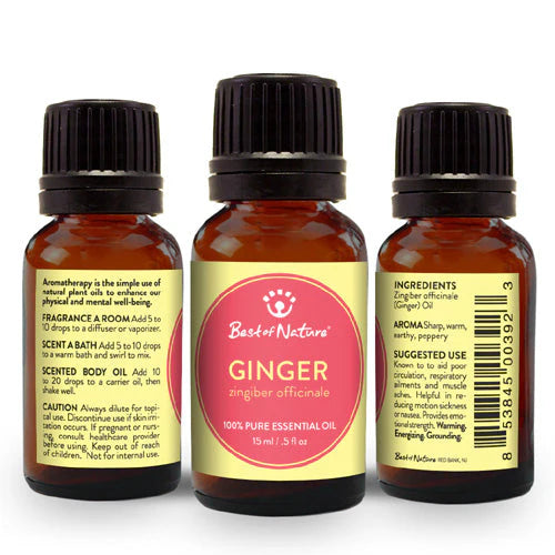 Best of Nature Ginger Essential Oil