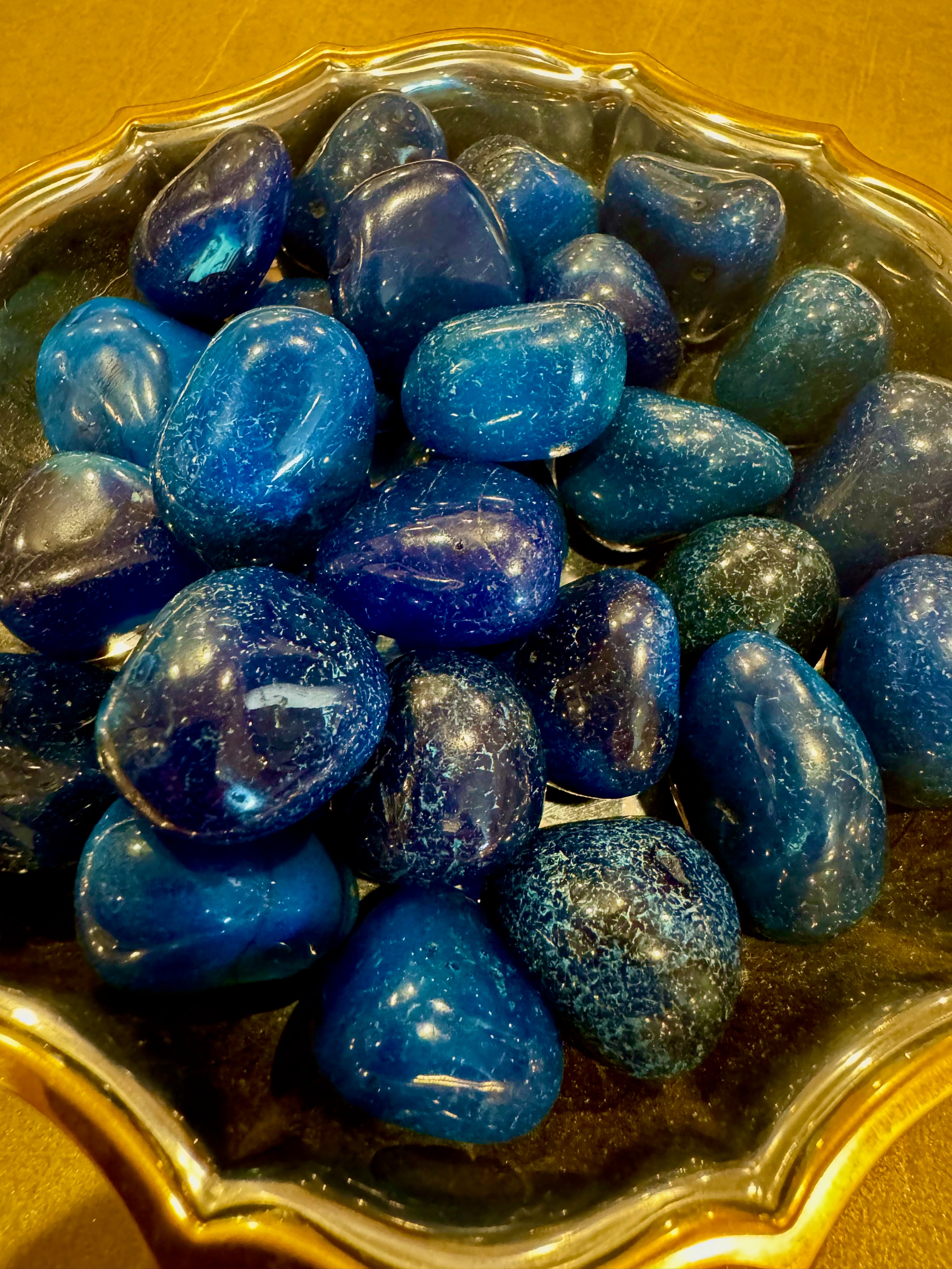 Blue Onyx Tumbles