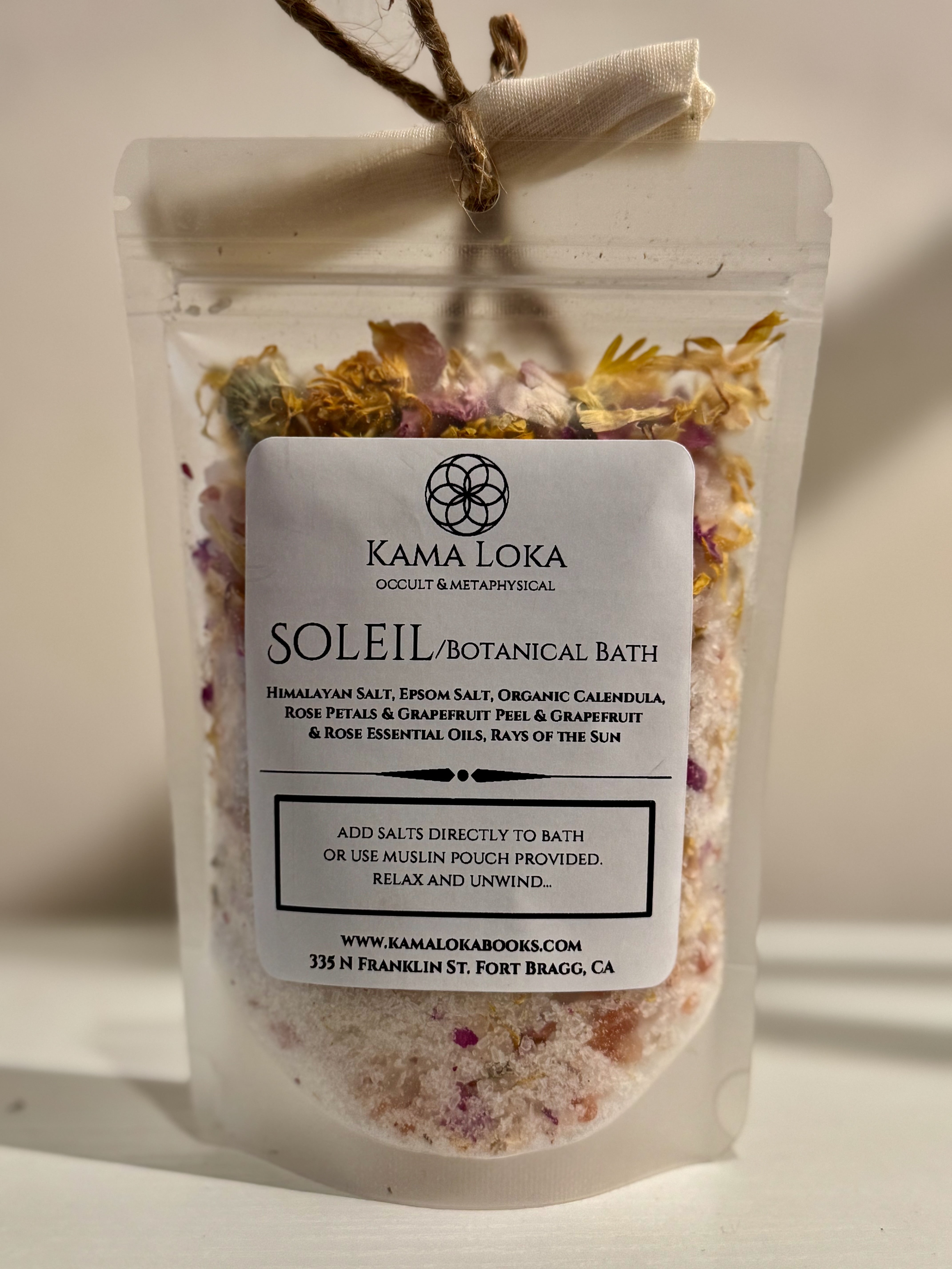 Calendula Rose Grapefruit Bath Salts