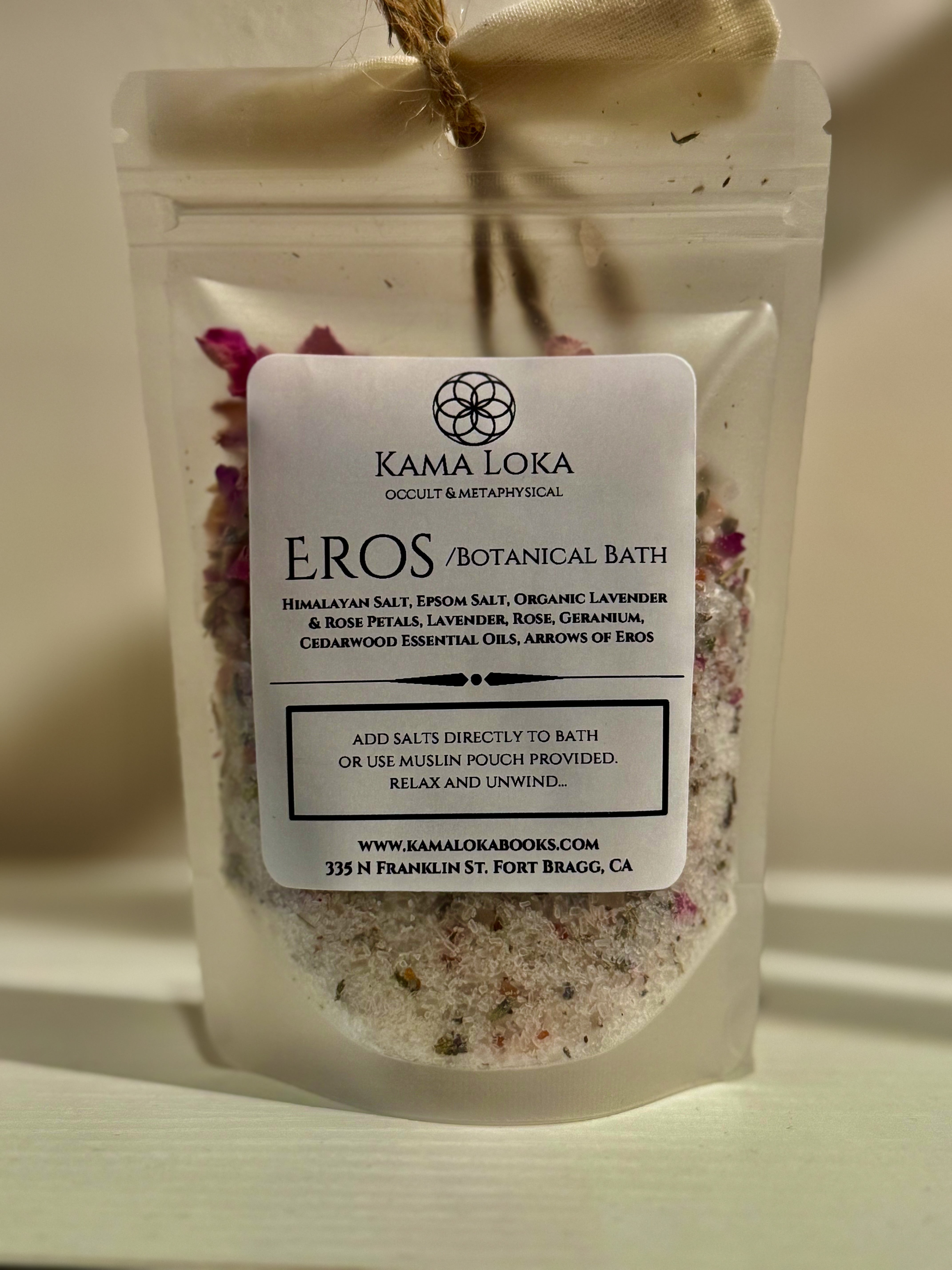 Eros Botanical Bath Salt Soak