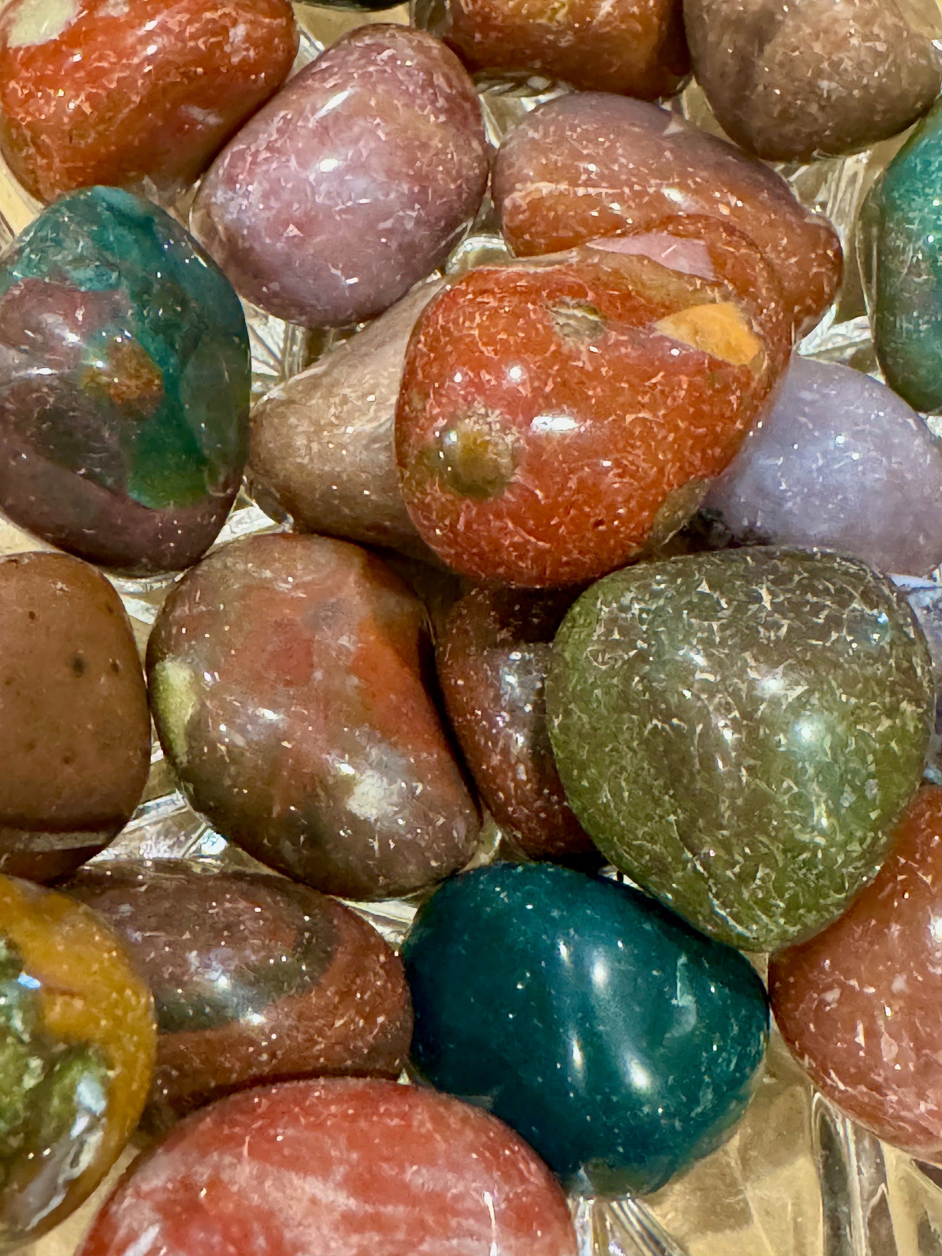 Fancy Jasper Crystal Tumbles
