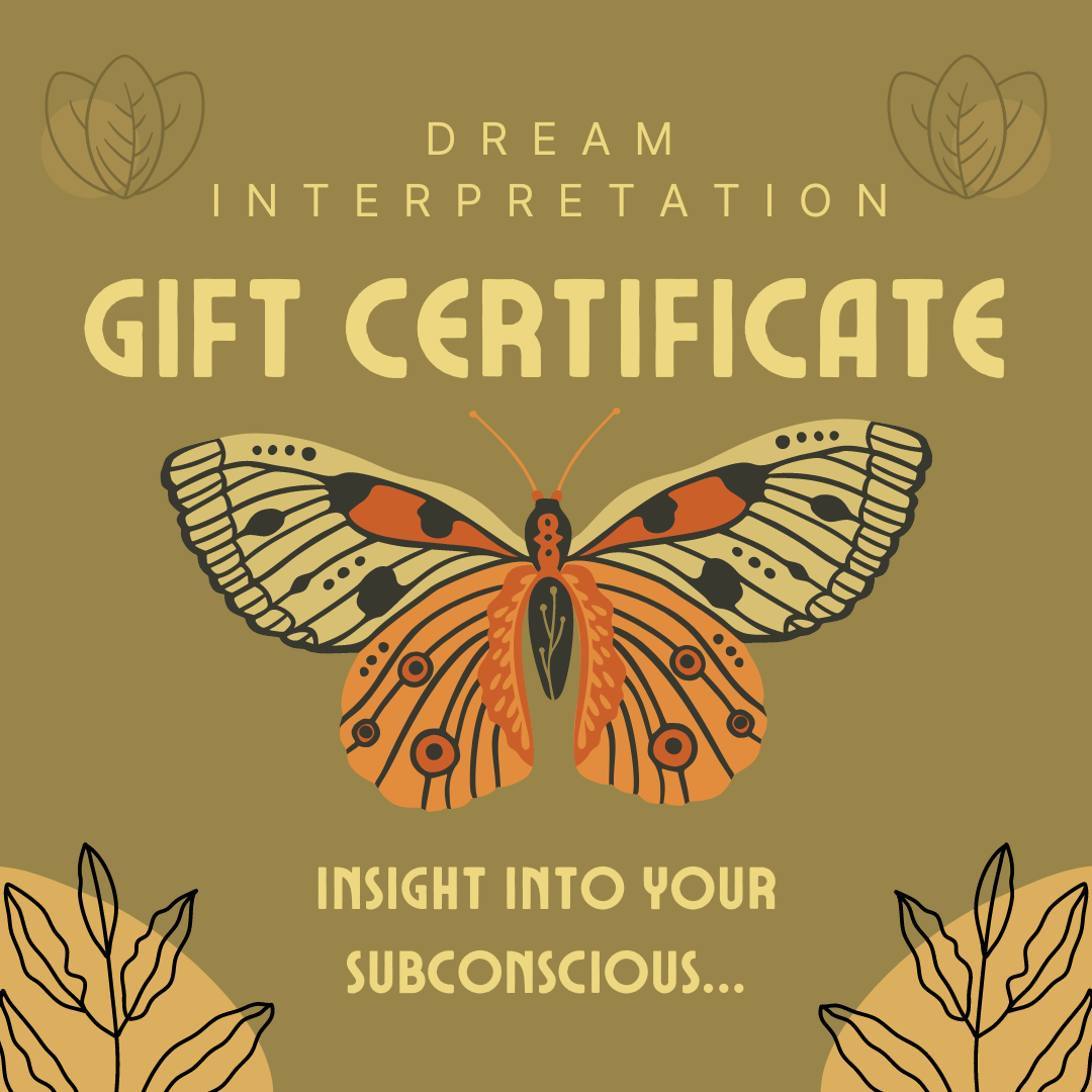 Dream Interpretation Gift Certificate