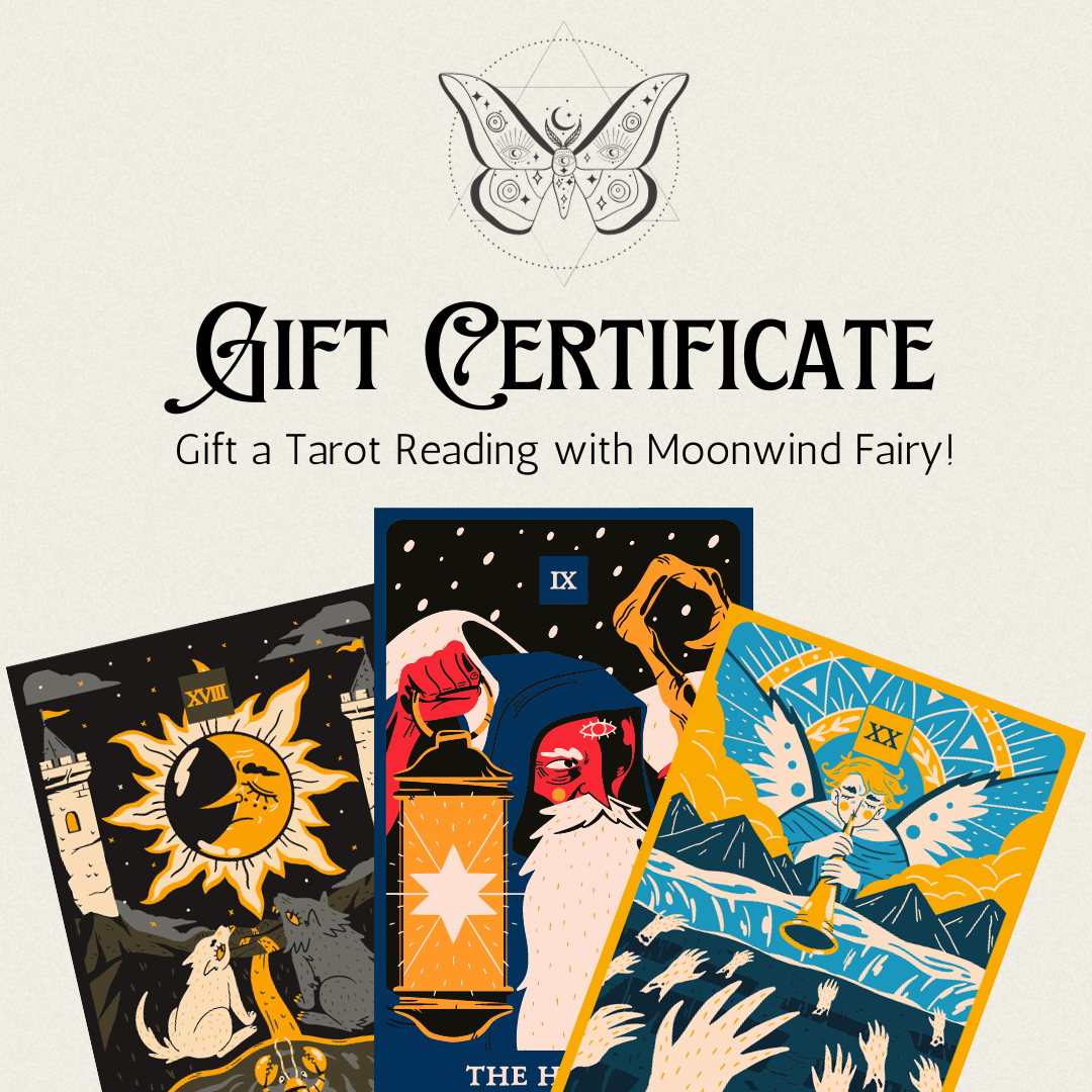 Gift Certificate Tarot Reading with Moonwind Fairy