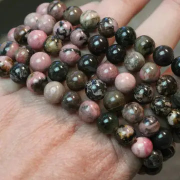 Kama Loka Large Rhodonite Bracelet