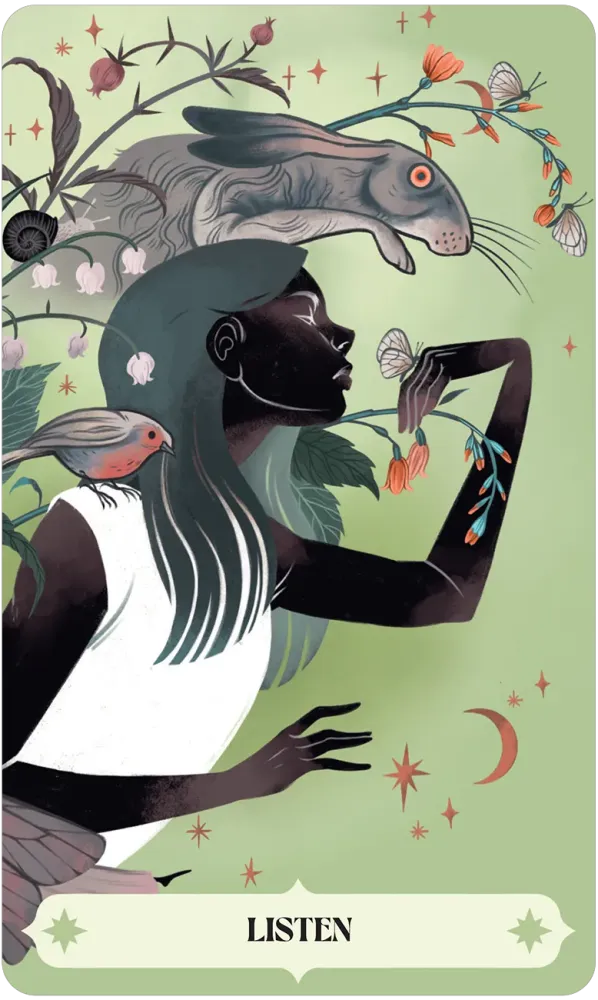 Kama Loka Herbana Witch Oracle Deck and Guidebook