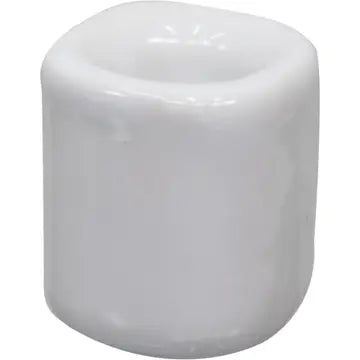 Kehops White Ceramic Candle Holder