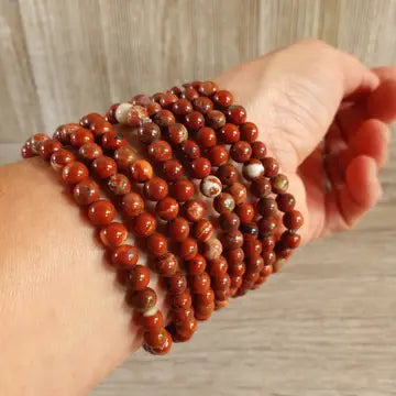Kama Loka Small Red Jasper Bracelet