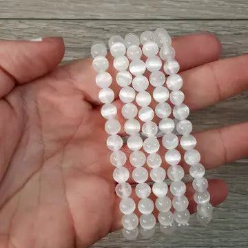 Kama Loka Small Selenite Bracelet