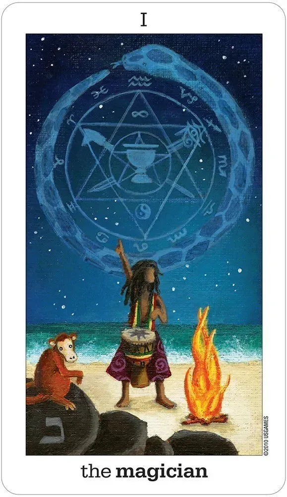 Kama Loka Sun and Moon Tarot Deck and Guidebook