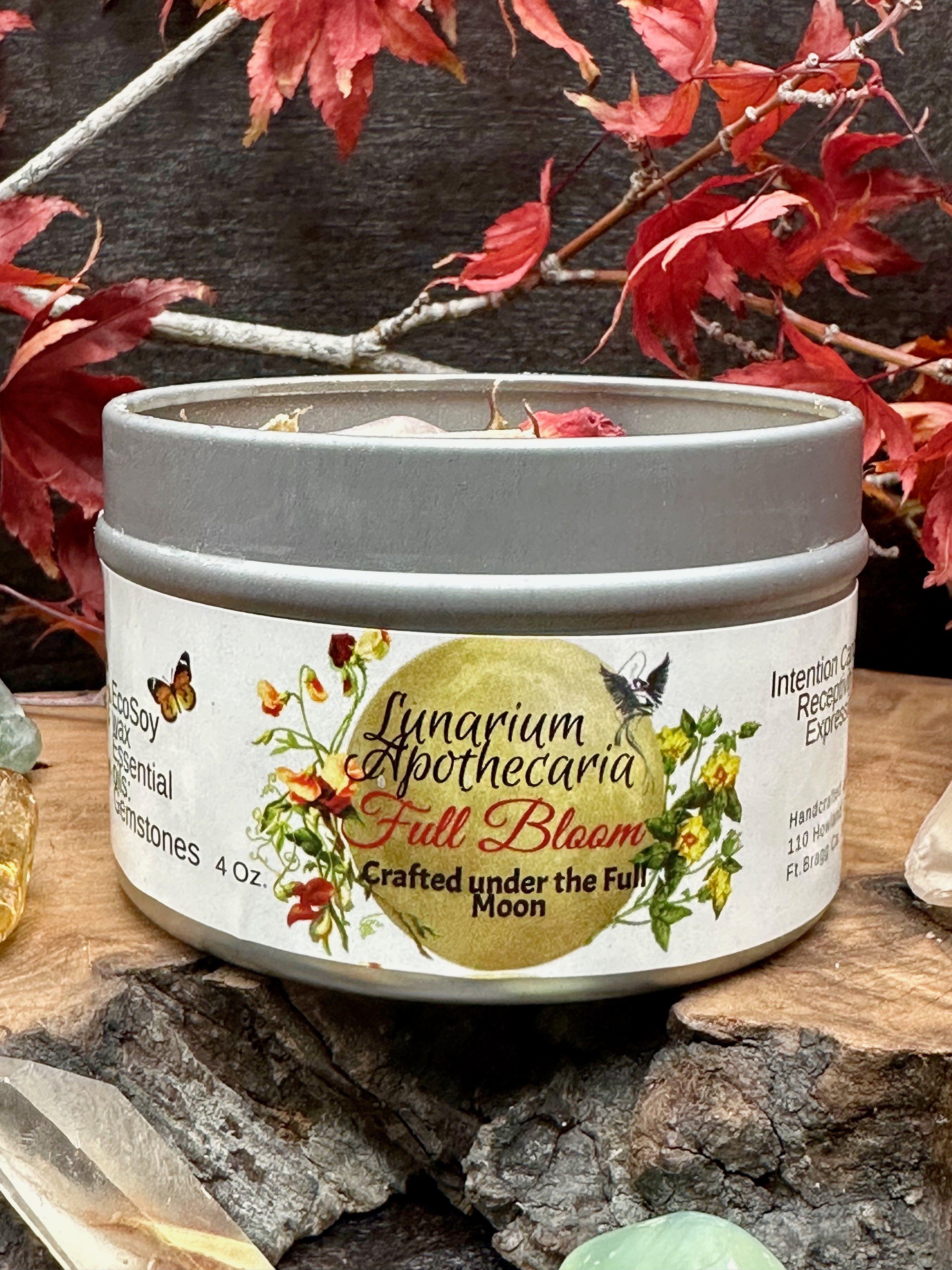 Full Bloom Intention Candle