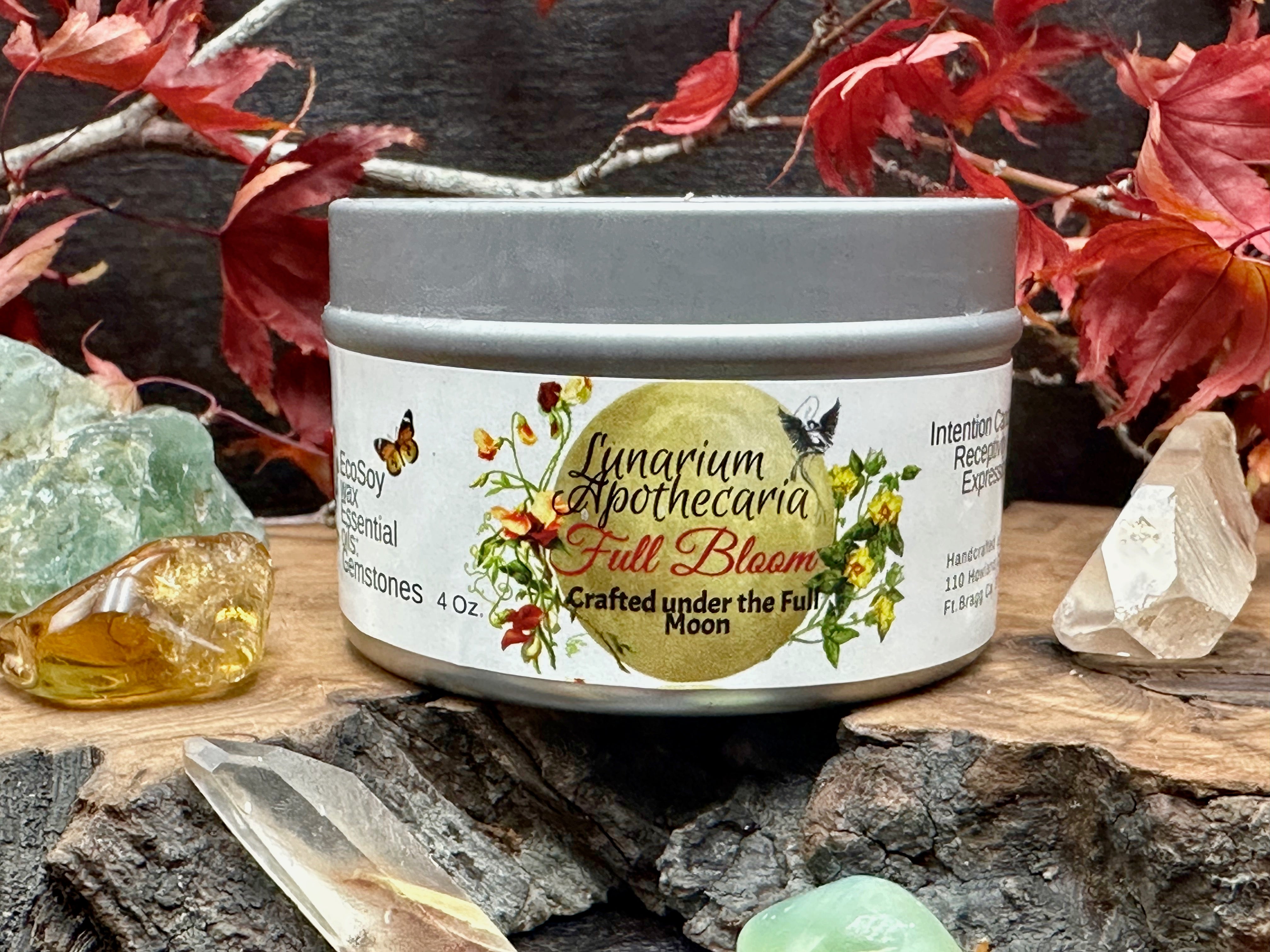 Full Bloom Intention Candle