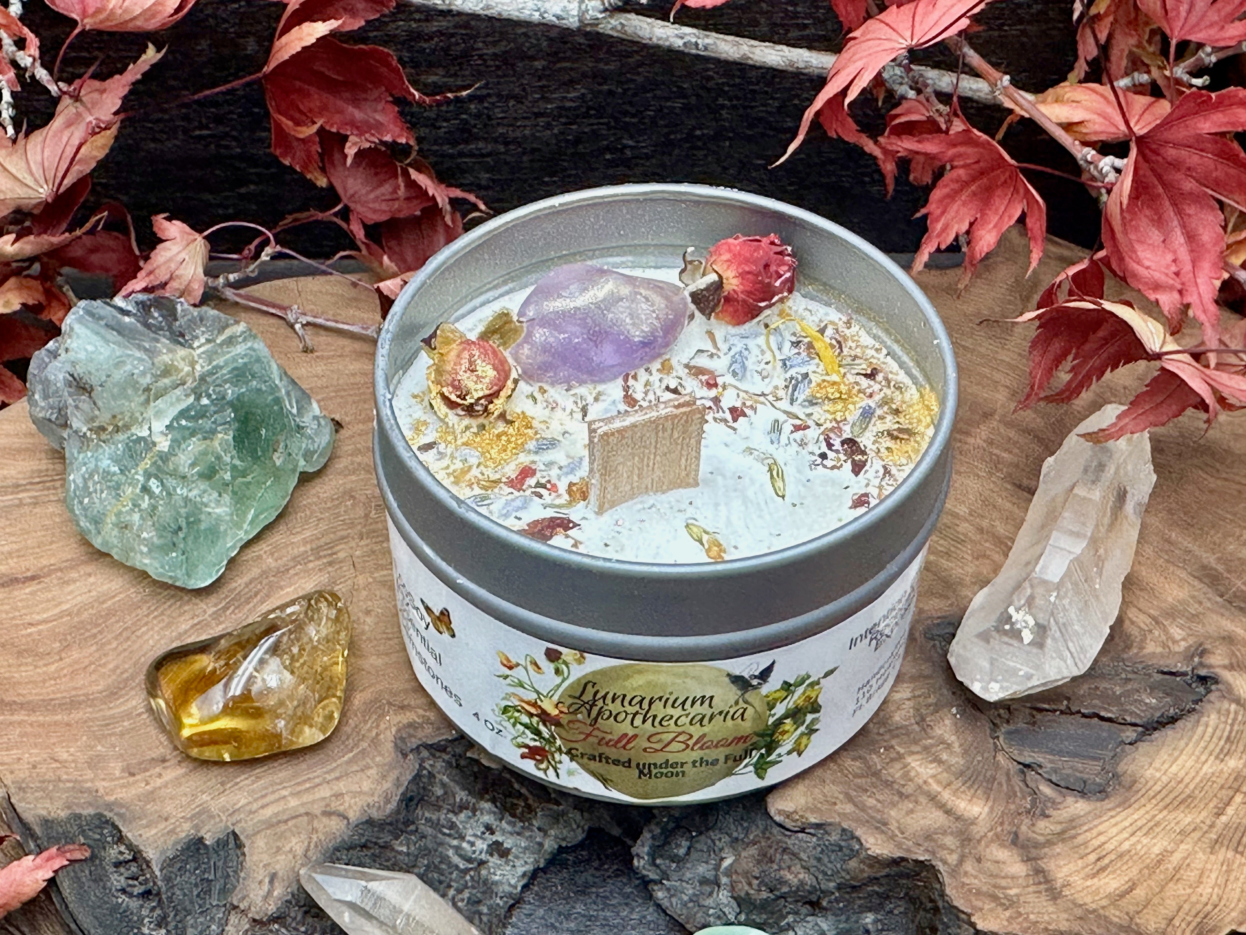 Full Bloom Intention Candle