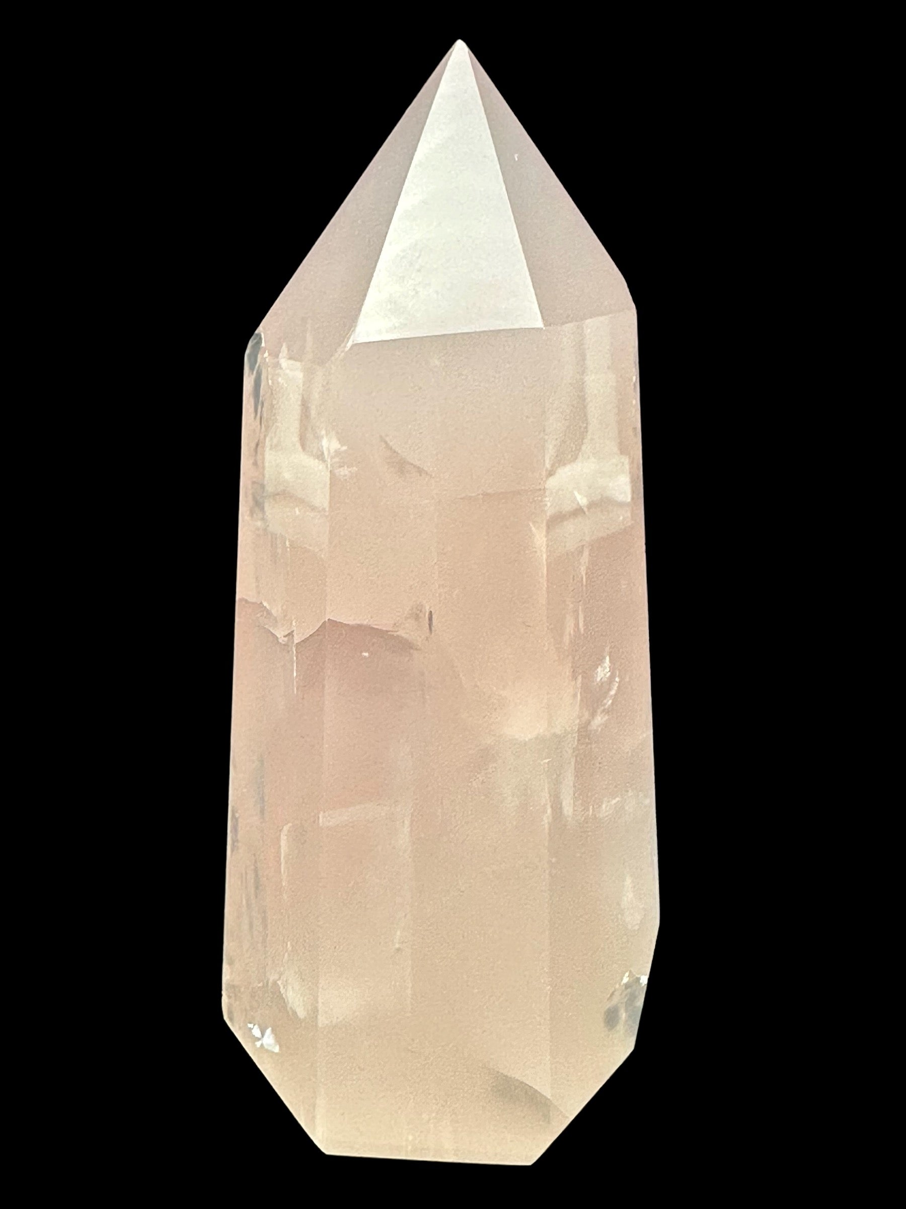 Rose Quartz Crystal Tower