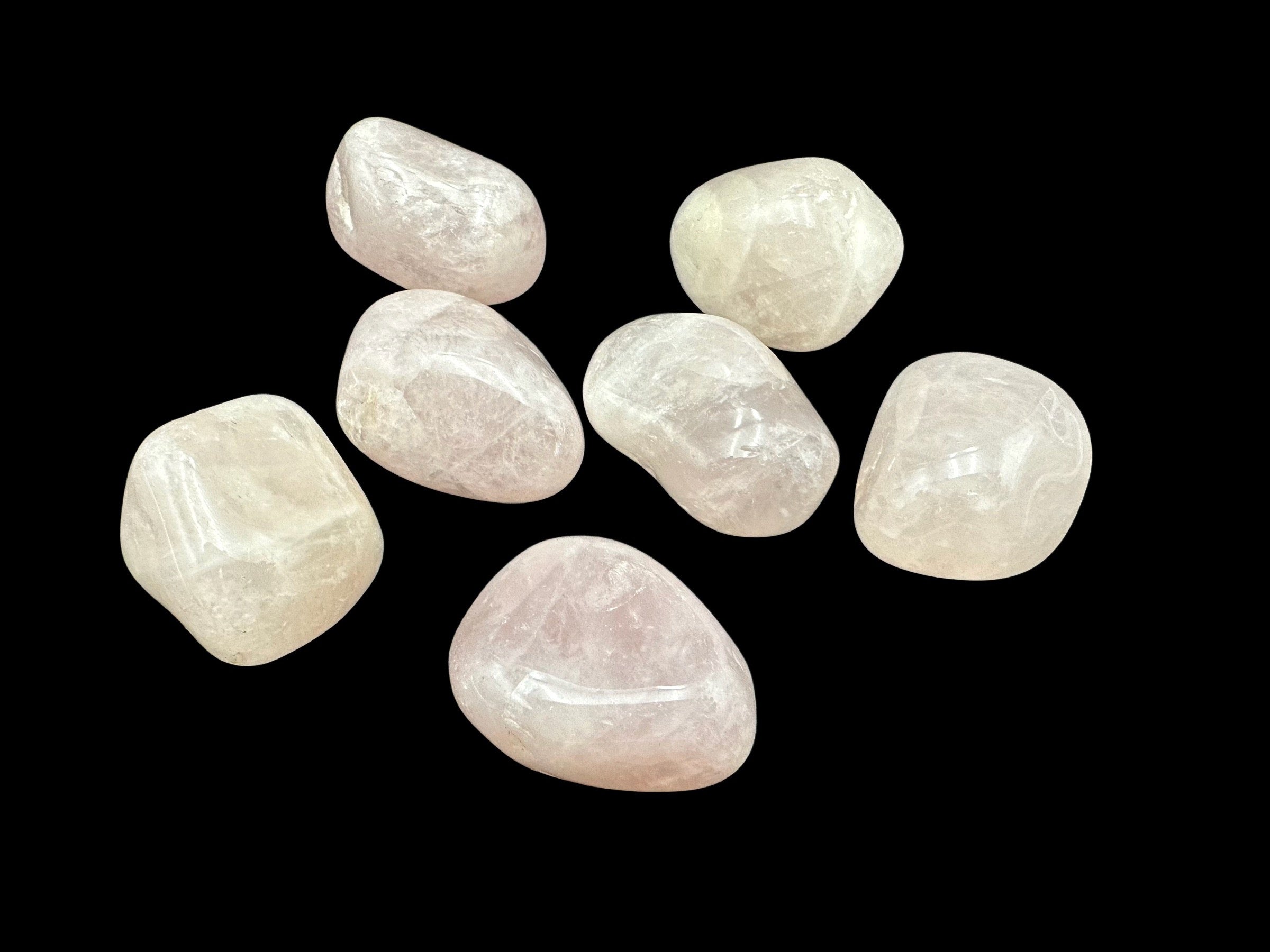 Rose Quartz Crystal Tumbles