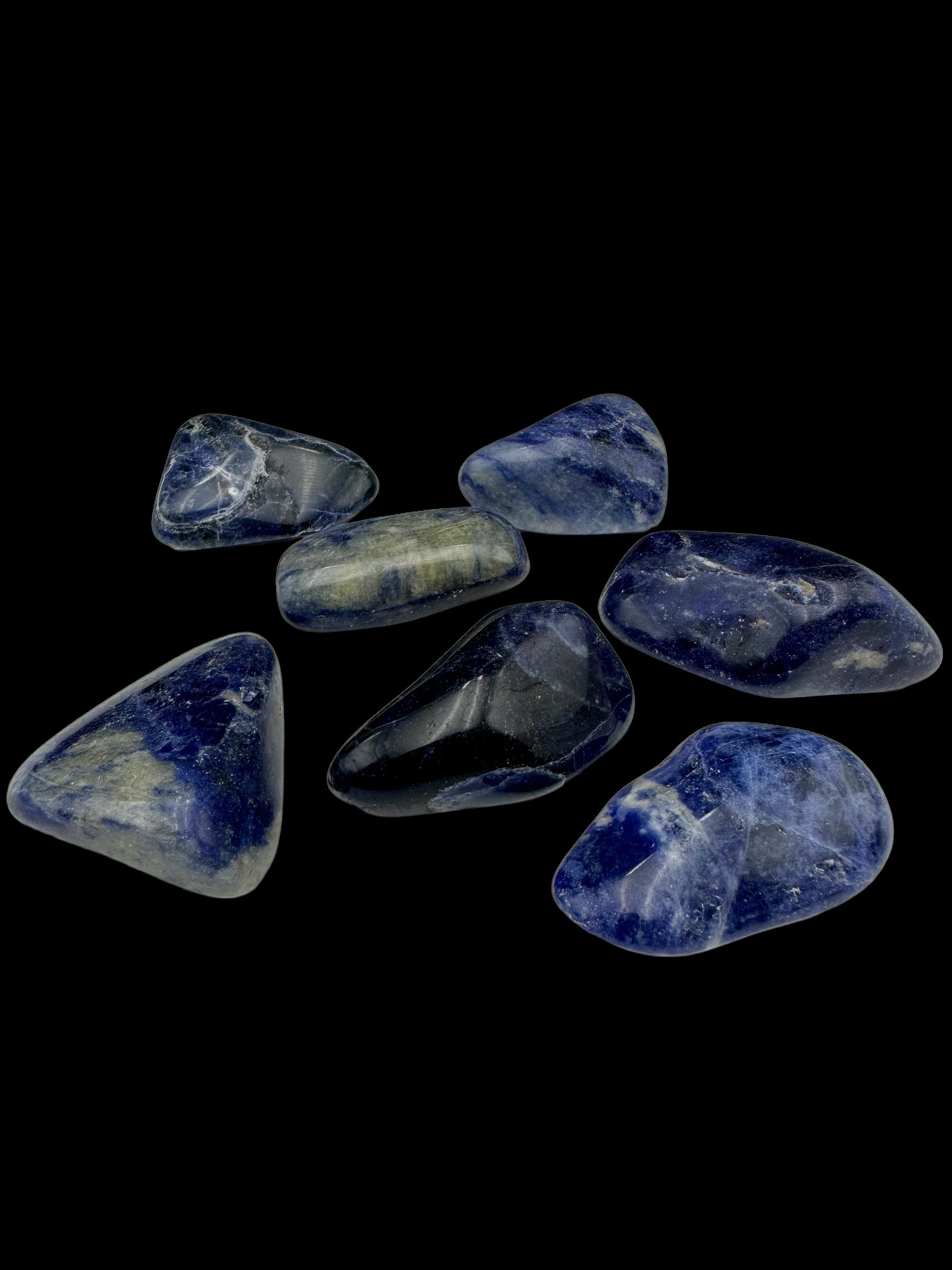 Sodalite Crystal Tumbles