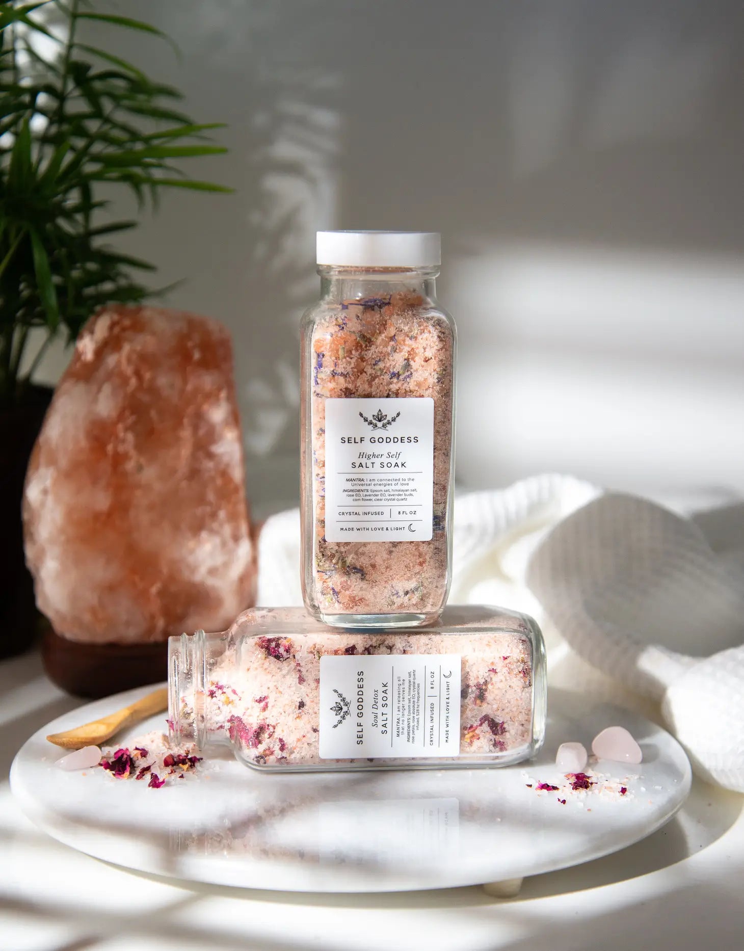 Soul Detox Rose Salt Soak