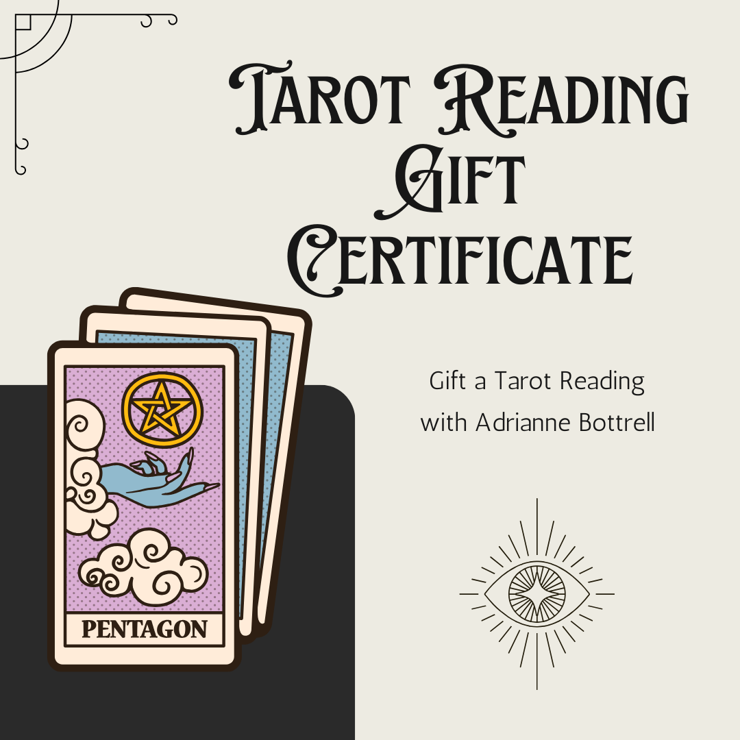 Gift Certificate for a Tarot Reading with Adrianne Bottrell at Kama Loka