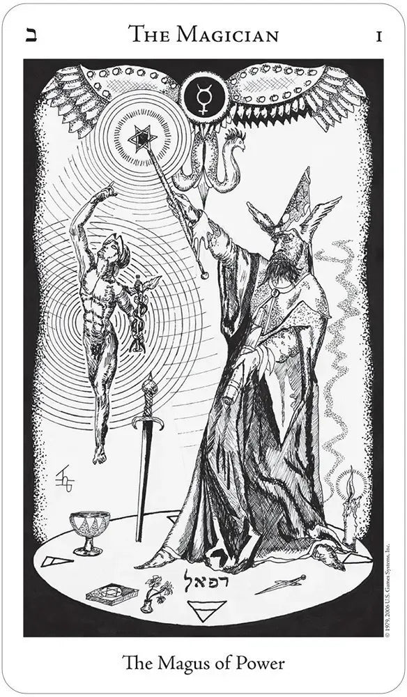 Kama Loka Hermetic Tarot Deck and Guidebook