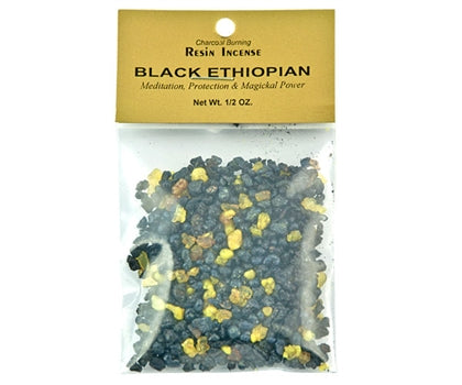 Black Egyptian Resin Incense 