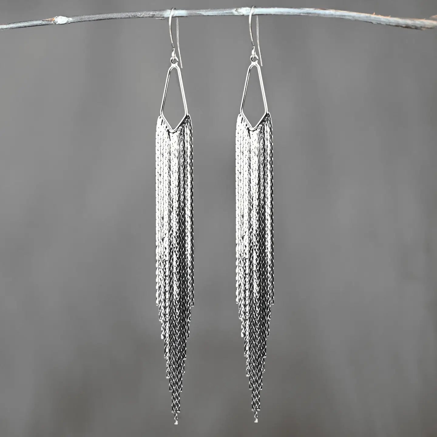 KBD Studio Dramatic Mermaid Shimmer Earrings 