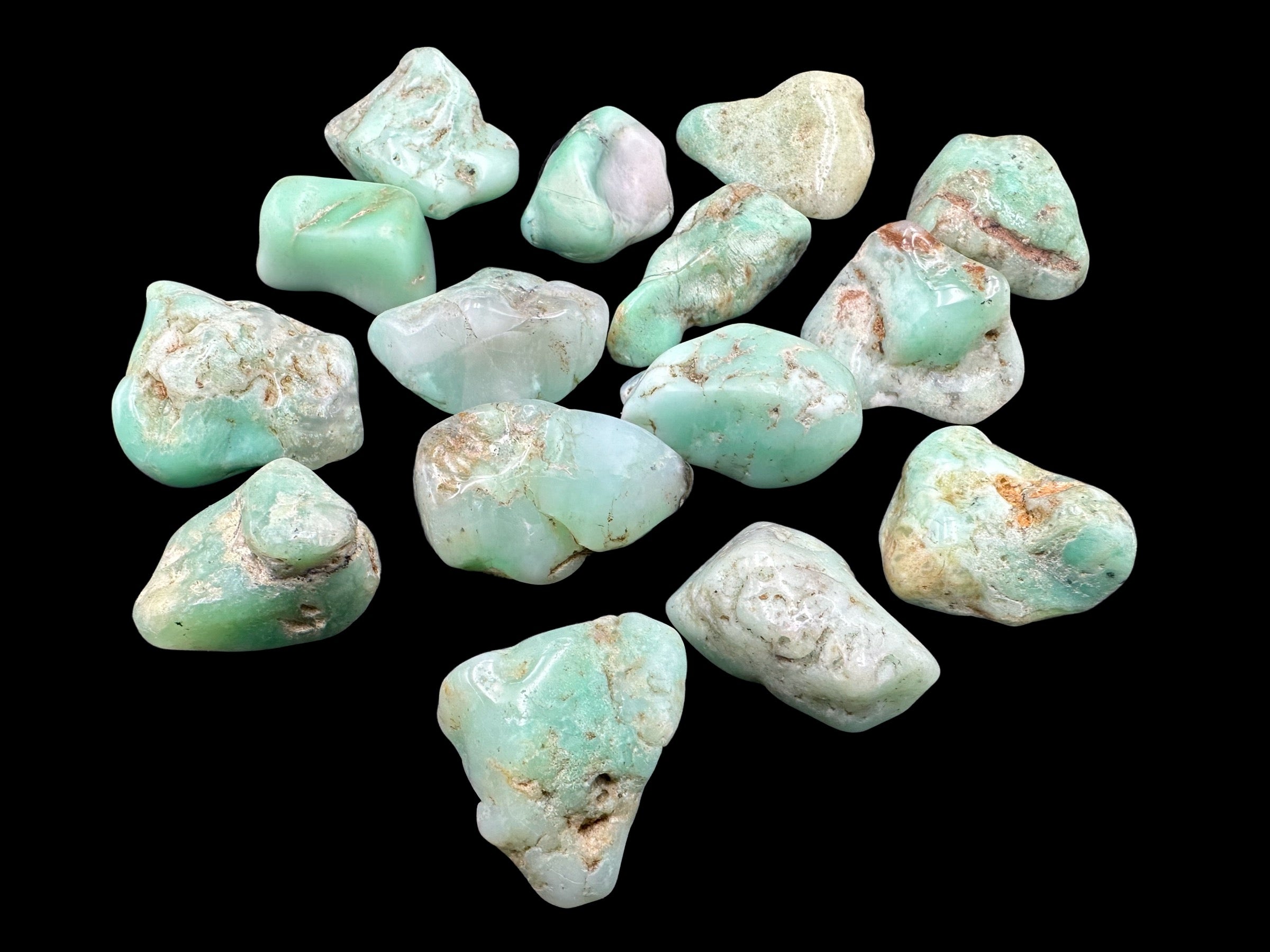 Chrysoprase Tumbles