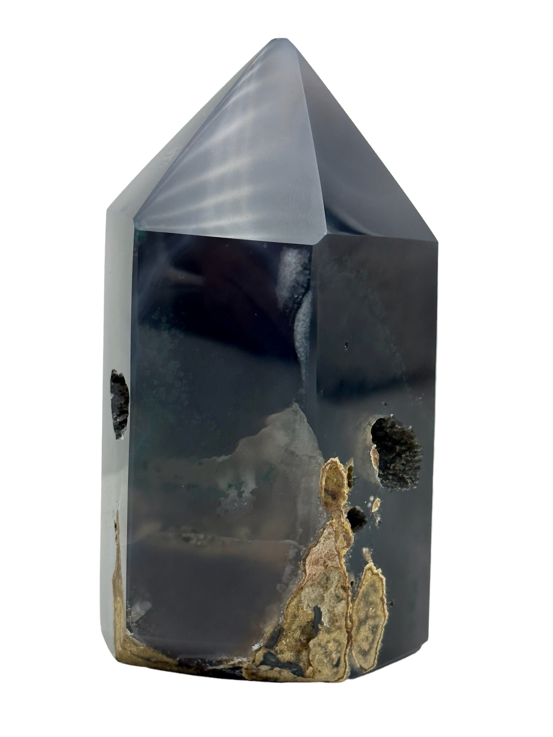 Druzy Agate Tower