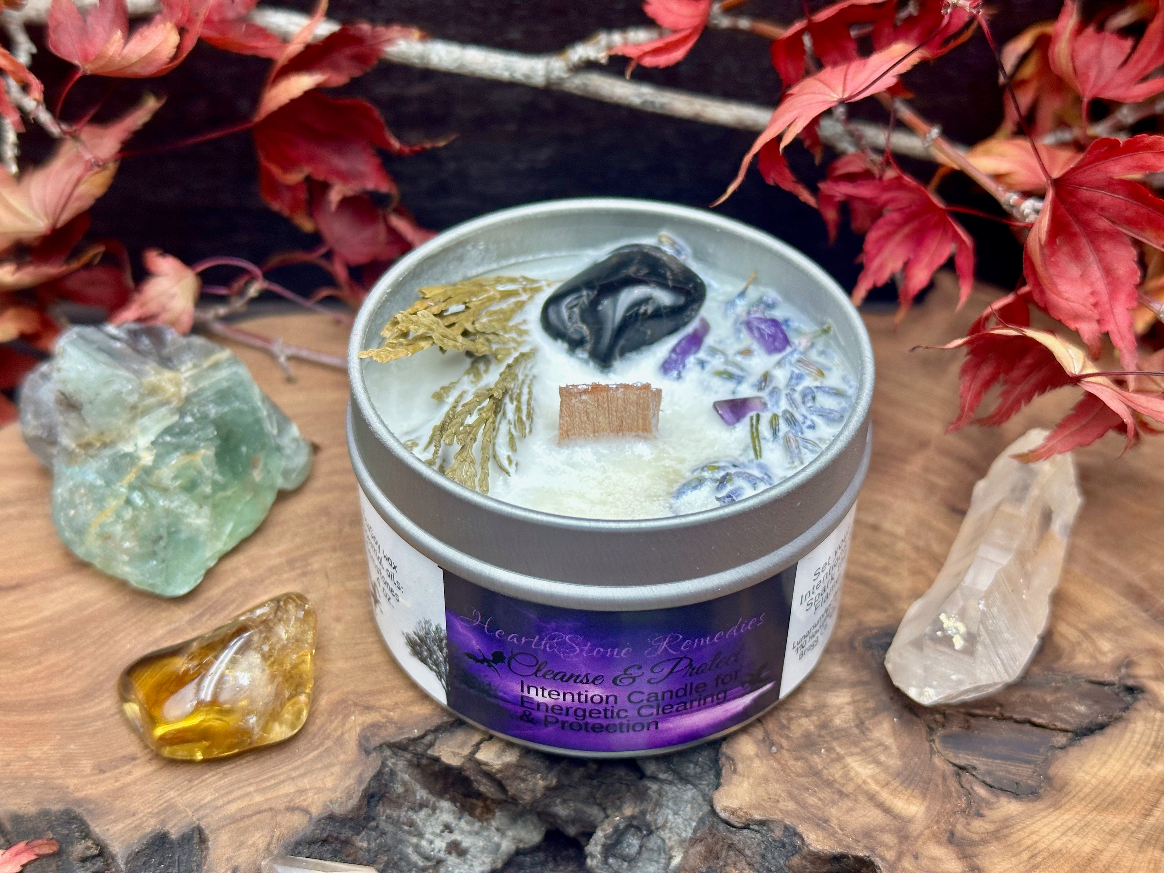 Cleanse & Protect Intention Candle